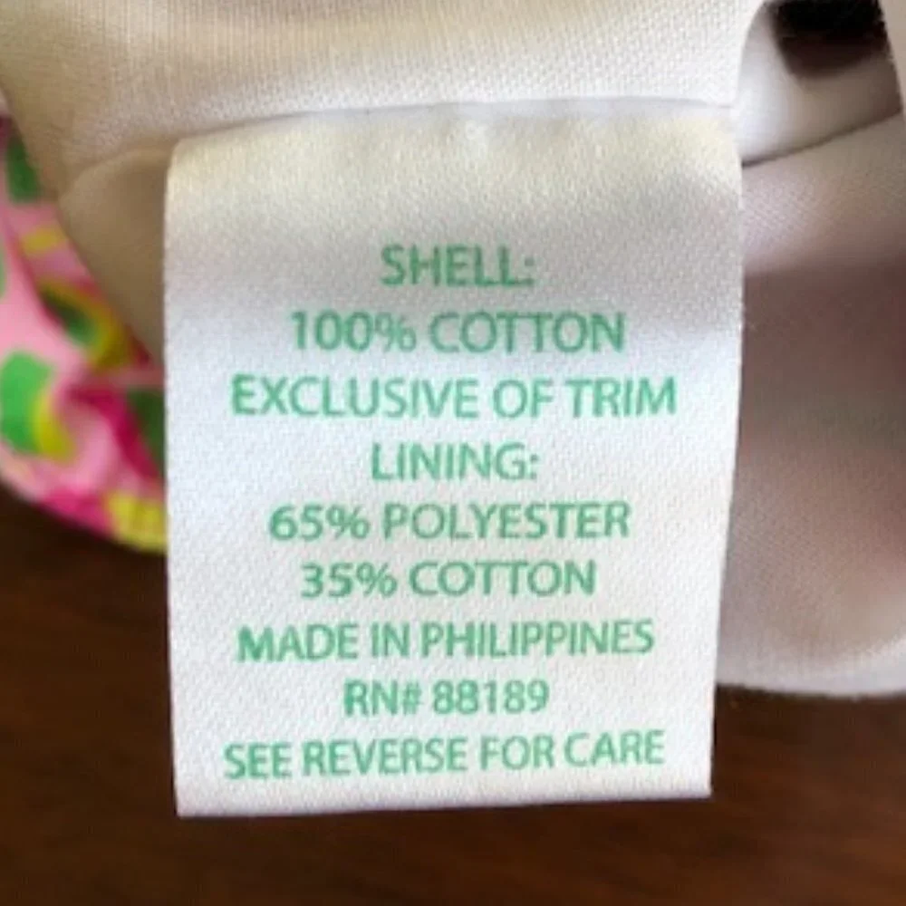 LILLY PULITZER Elastic Waist Skirt Lined Pink Green Geo Print Size 3